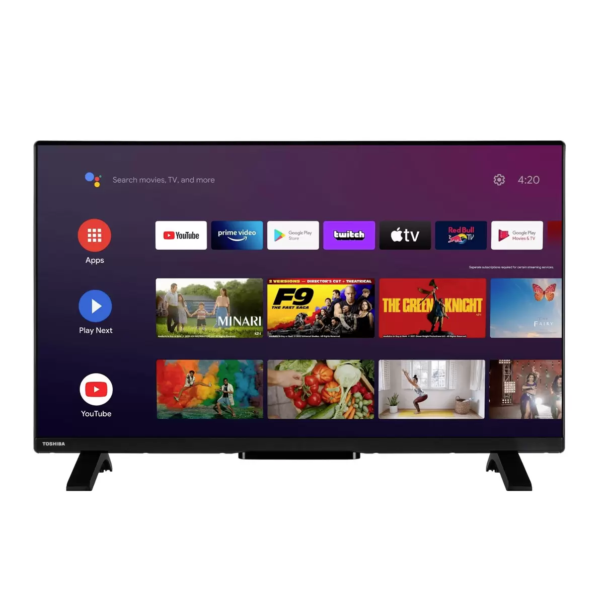 TV Toshiba 32LA2363DG Schwarz