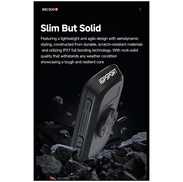 iGPSport BSC300T GPS Cykelcomputer