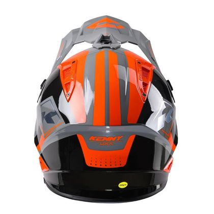 Casque cross Kenny TITANIUM - GRAPHIC 2024 - Gris / Orange