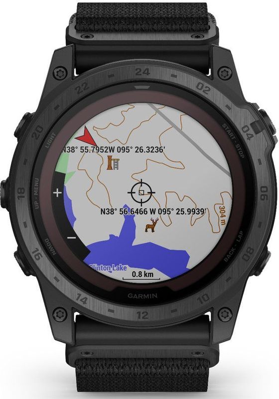 Garmin - 010-02704-11 - tactix® 7 - Professional Edition - Zwart - Nylon Band - Zonne-energie