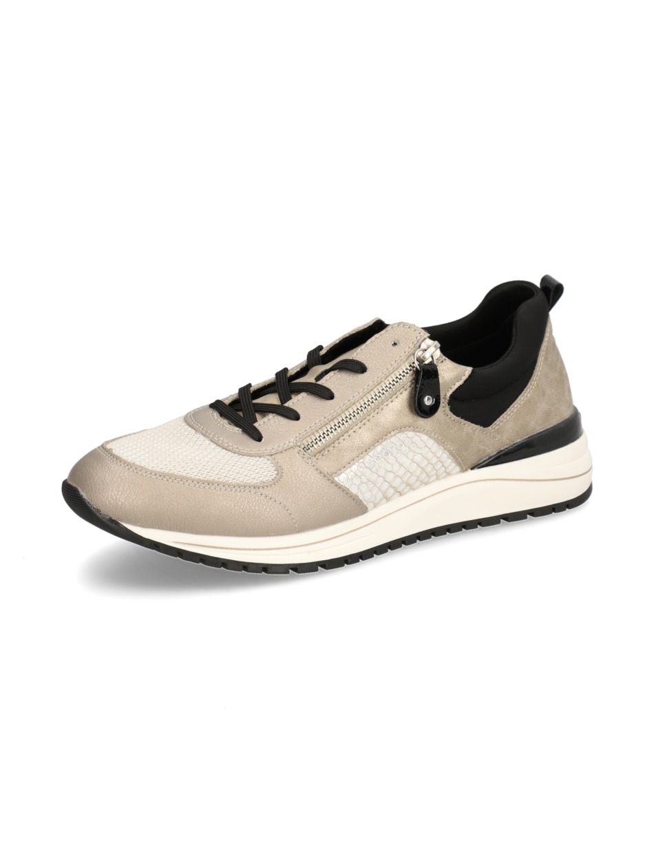 Lederkombination Sneaker