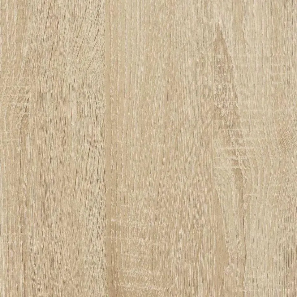 vidaXL - Bureau - Bruin - Bewerkt hout