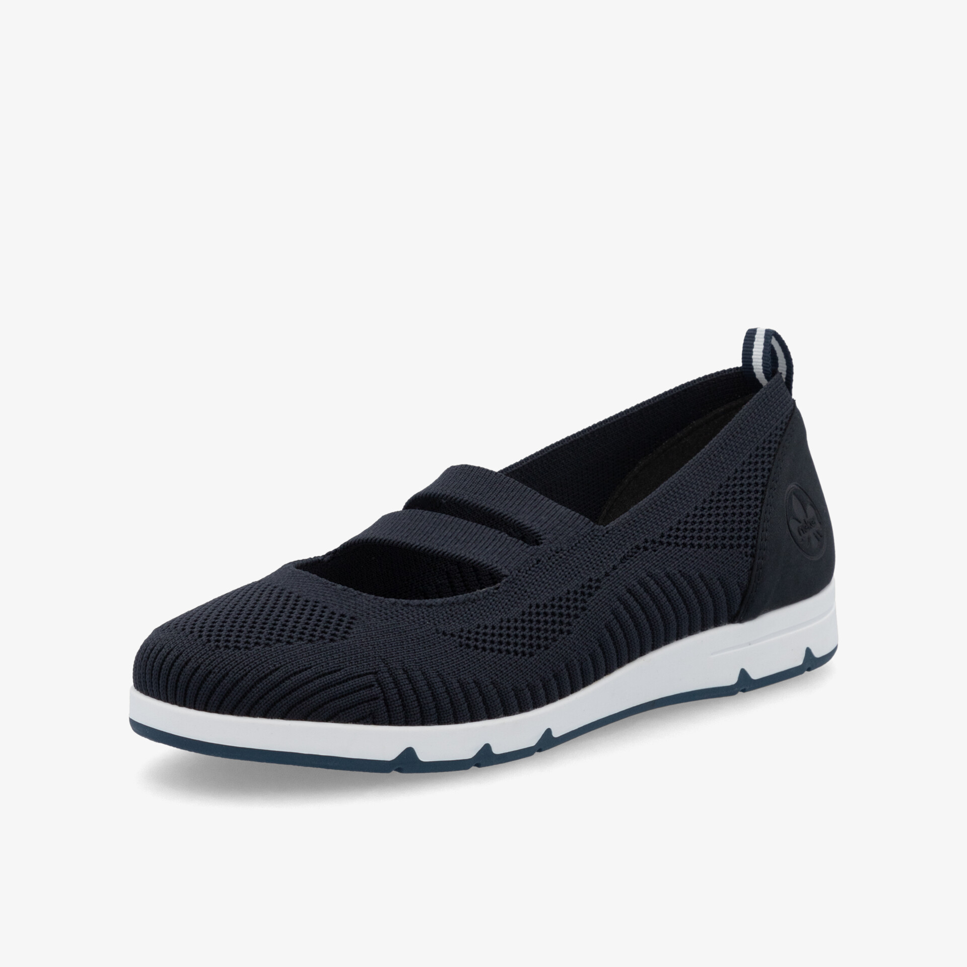rieker Damen Slipper blau