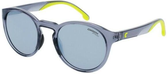 Carrera - 8056S Zonnebril - Zwart - Acetaat - Rond Silhouet