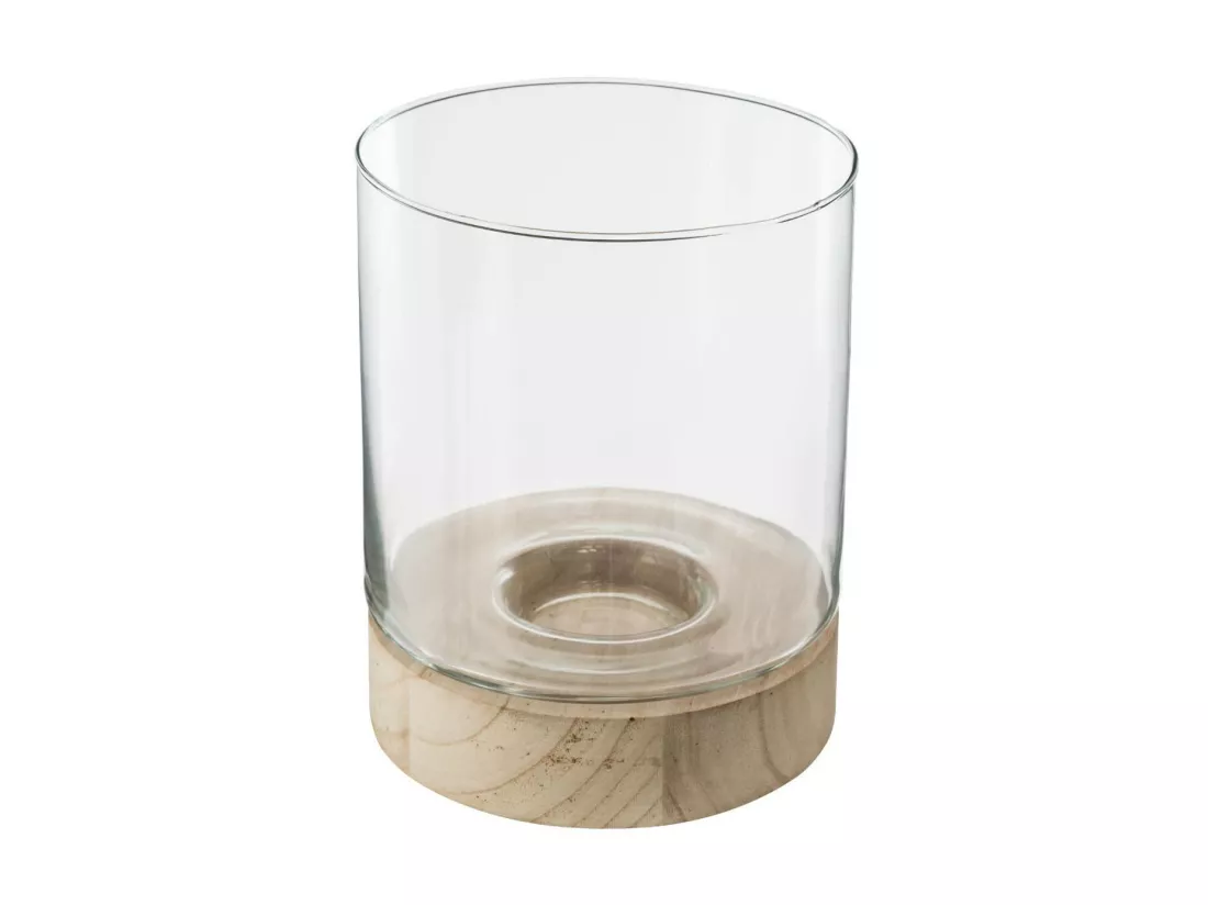 Lot de 3 Photophores en Verre 