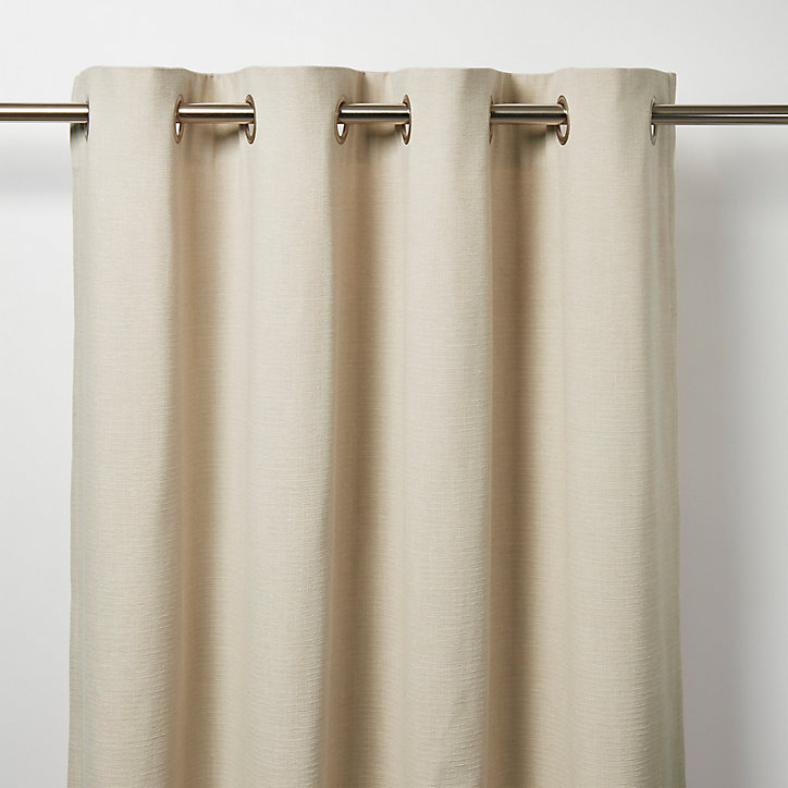 Rideau GoodHome Tiga naturel l.140 x H.260 cm