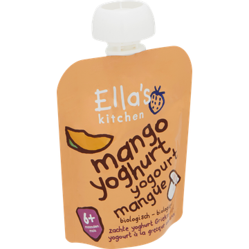 Ella's Kitchen Mango yoghurt 6+ biologisch 90 g