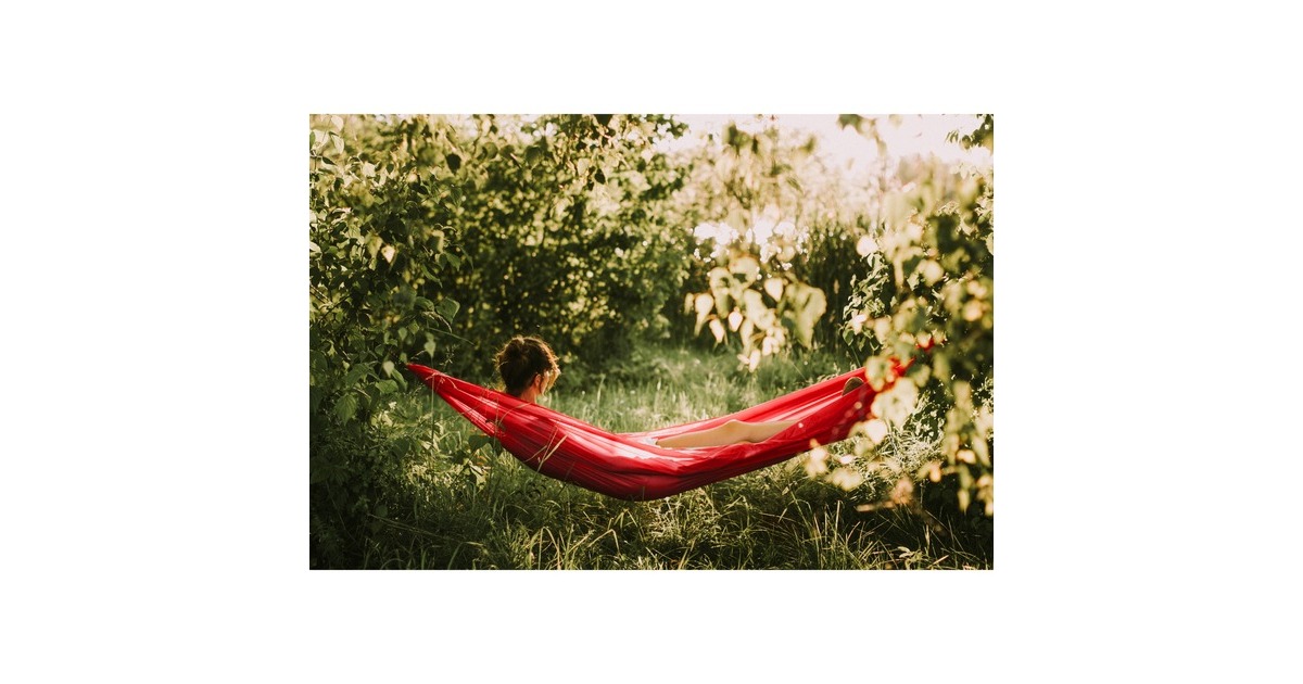 AmazonasTravel Set Jungle Mars hangmat  (Rood)