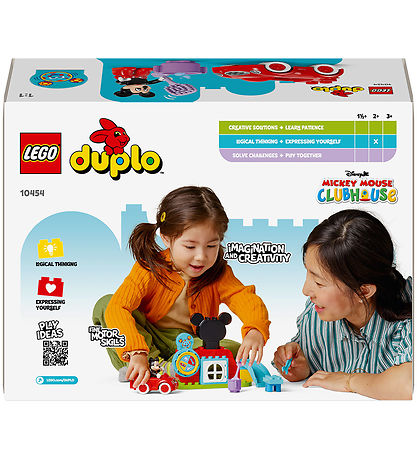 LEGO® DUPLO - Mickeys Clubhaus und Auto 10454 - 27 Teile