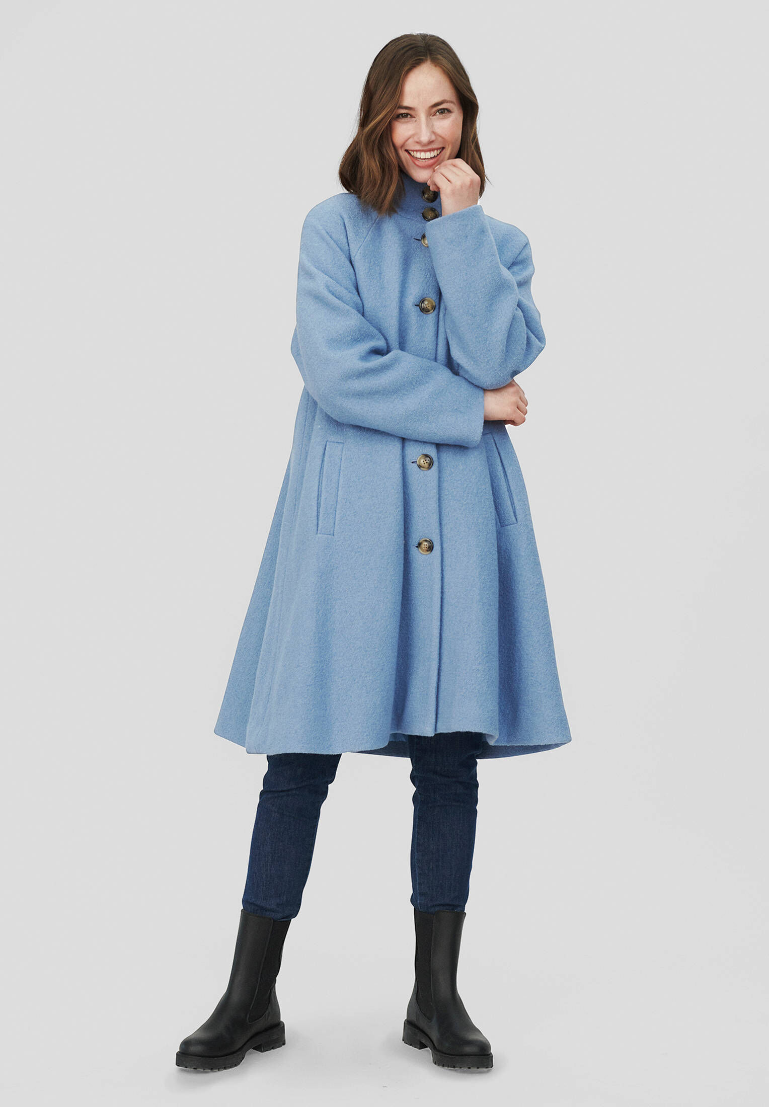MASAI| Damen Wollmantel Tessa