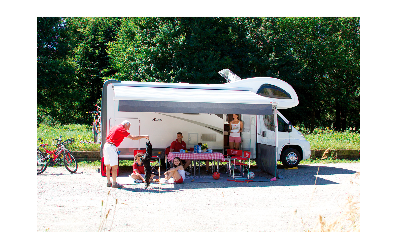 Fiamma Wandmontage F45L 450 cm (Polar White / Royal Grey)