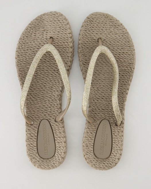 Ilse Jacobsen Cheerful 01 Zehentrenner in Beige