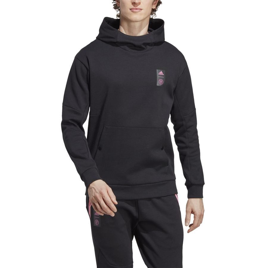 Inter Miami Sweat à Capuche Travel - Noir/Rose
