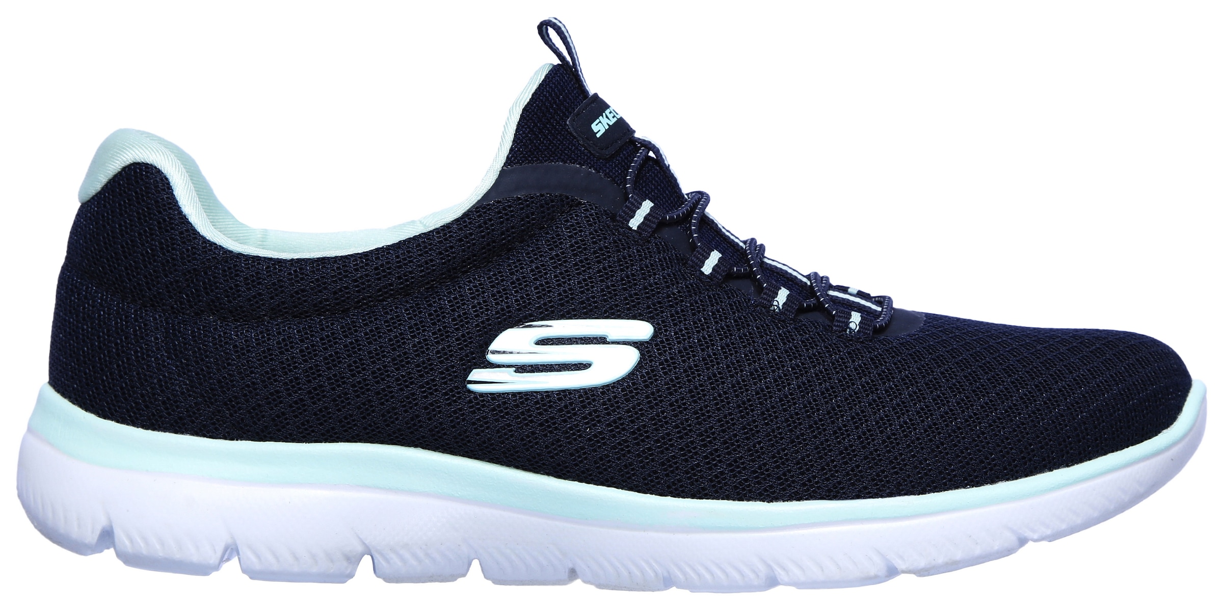 Skechers Slip-On Sneaker »SUMMITS«  Freizeitschuh, Komfortschuh mit stossdämpfender Zwischensohle