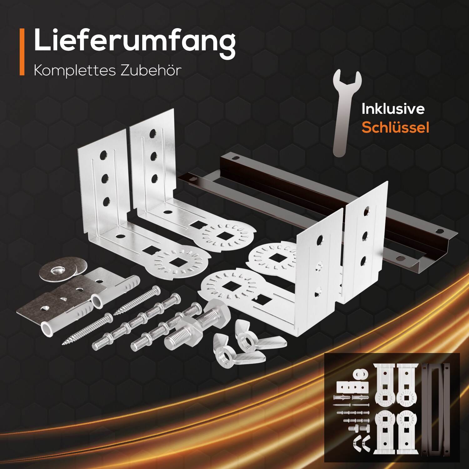 Tronitechnik® Infrarot Heizstrahler mit Fernbedienung Wärmestrahler Terrassenstrahler Innen & Außen Wand-Heizstrahler