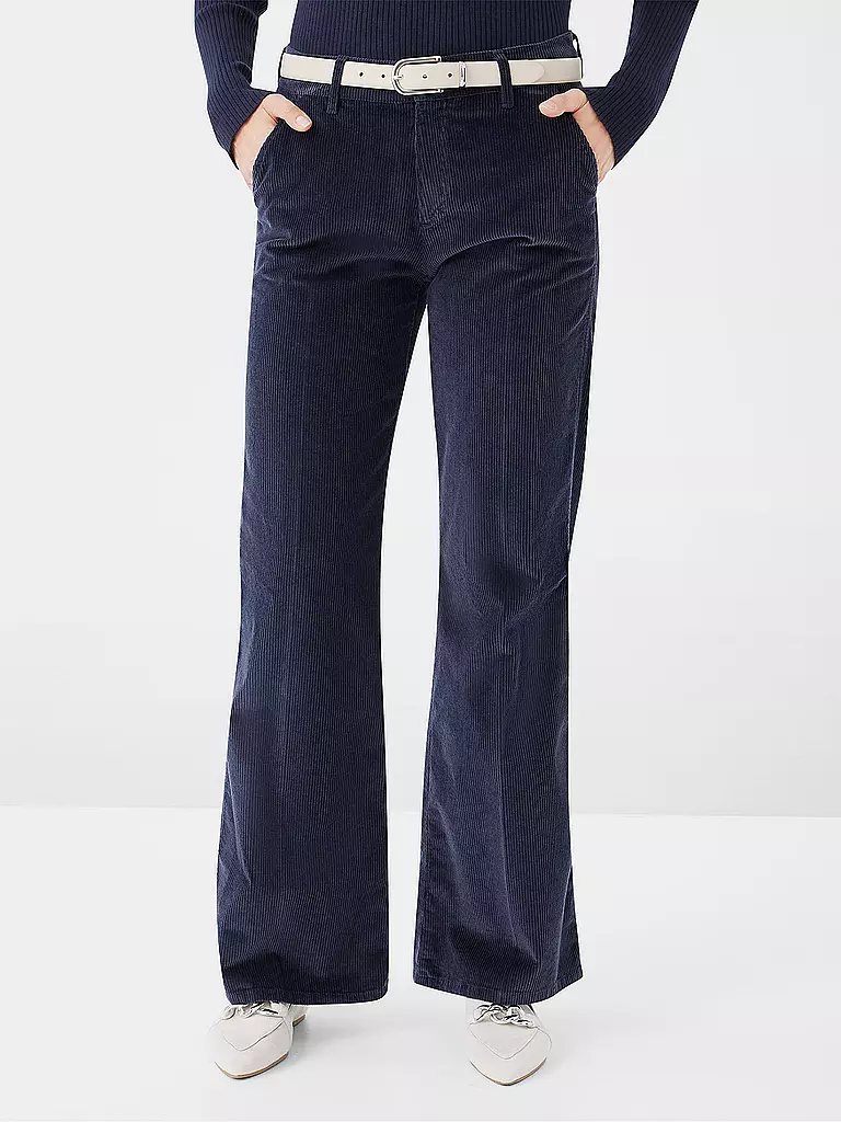 BRAX Marlenehose MAINE dunkelblau