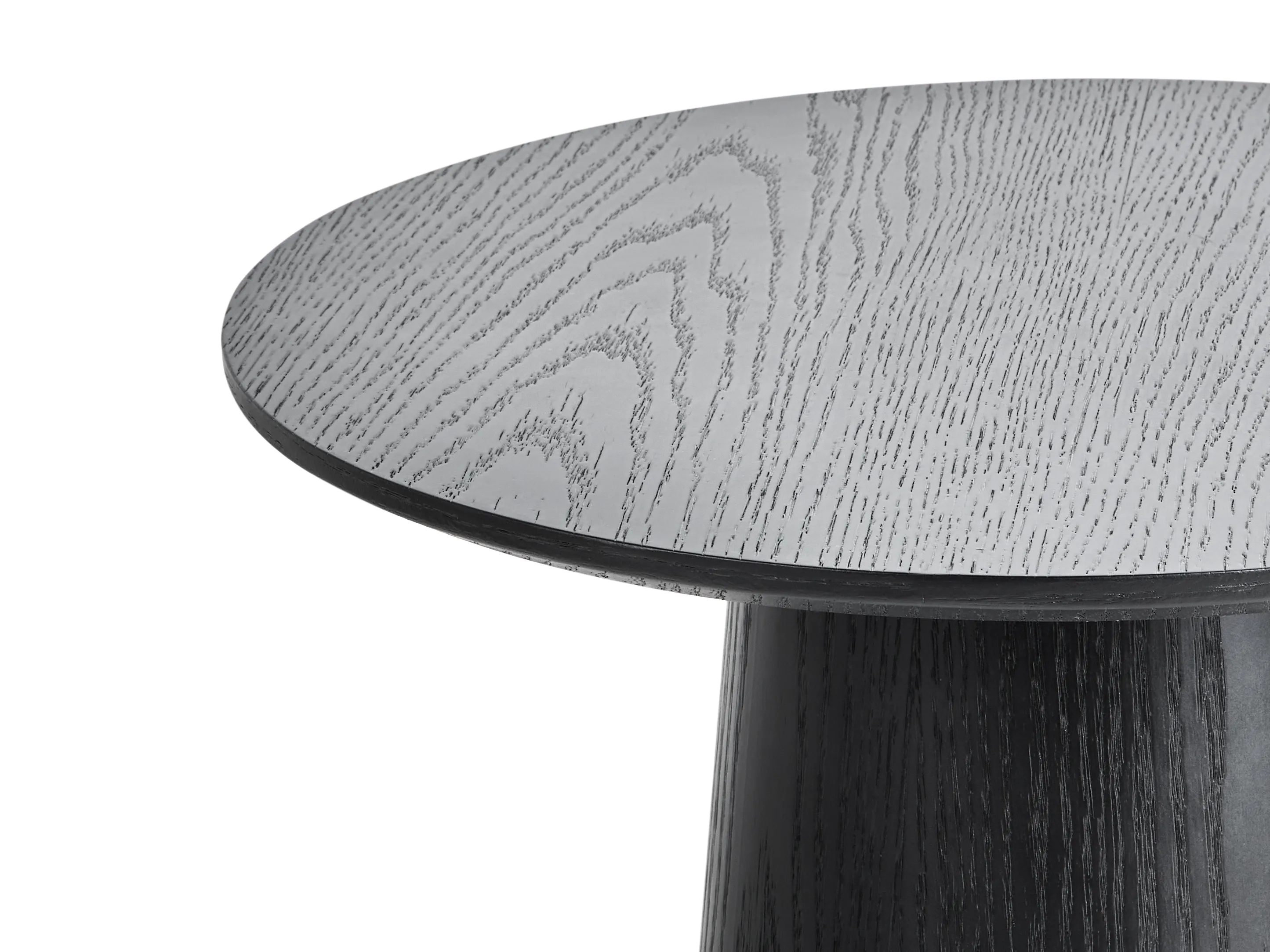 Bijzettafel WANDO Zwart essenfineer