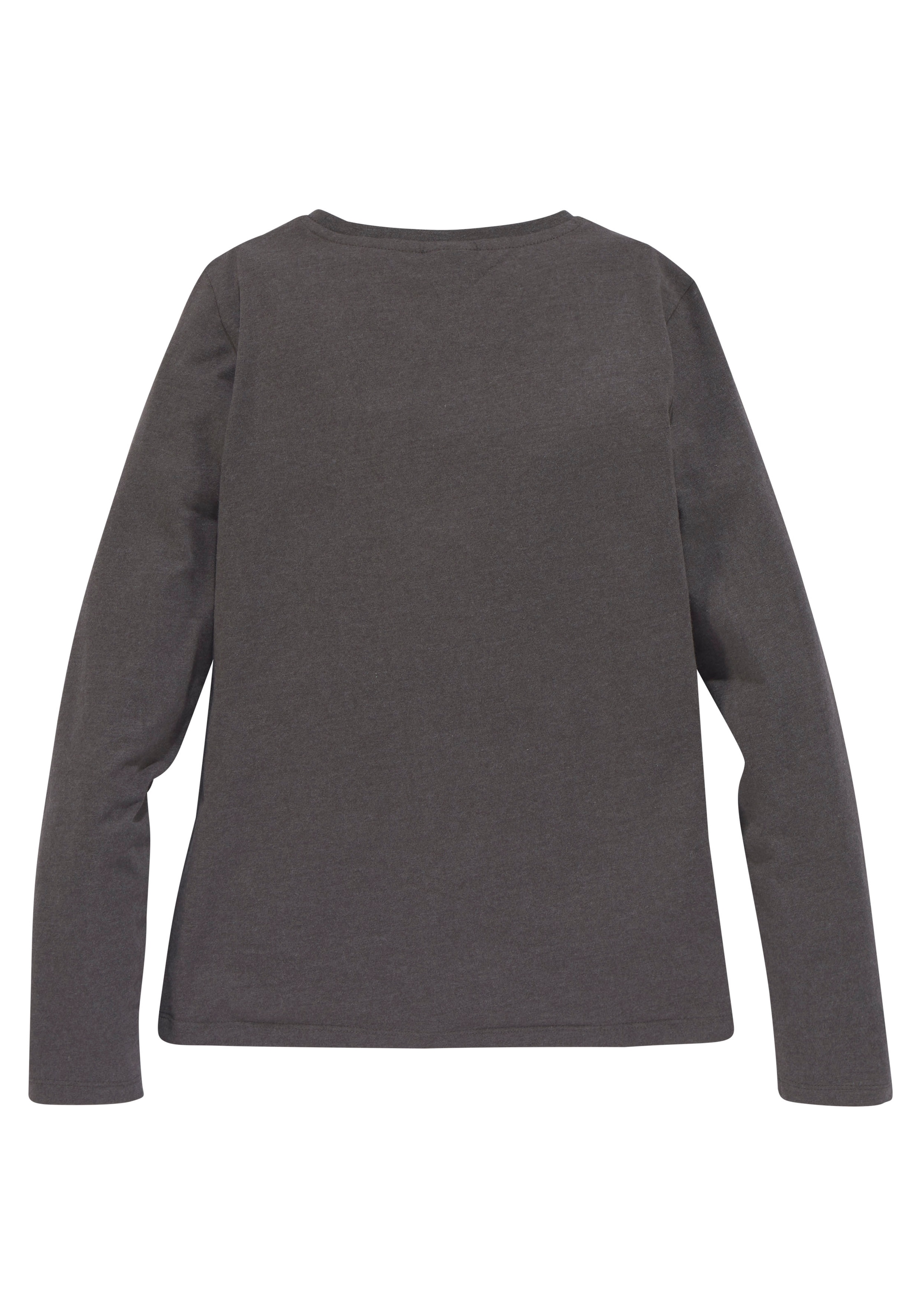 KIDSWORLD Langarmshirt »ähm ...NÖ«, Langarm,  taillierter Schnitt,  mit Statements und Sprüchen