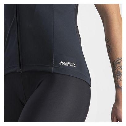 Maillot Manches Courtes Femme Castelli Perfetto Ros 2 Wind Noir