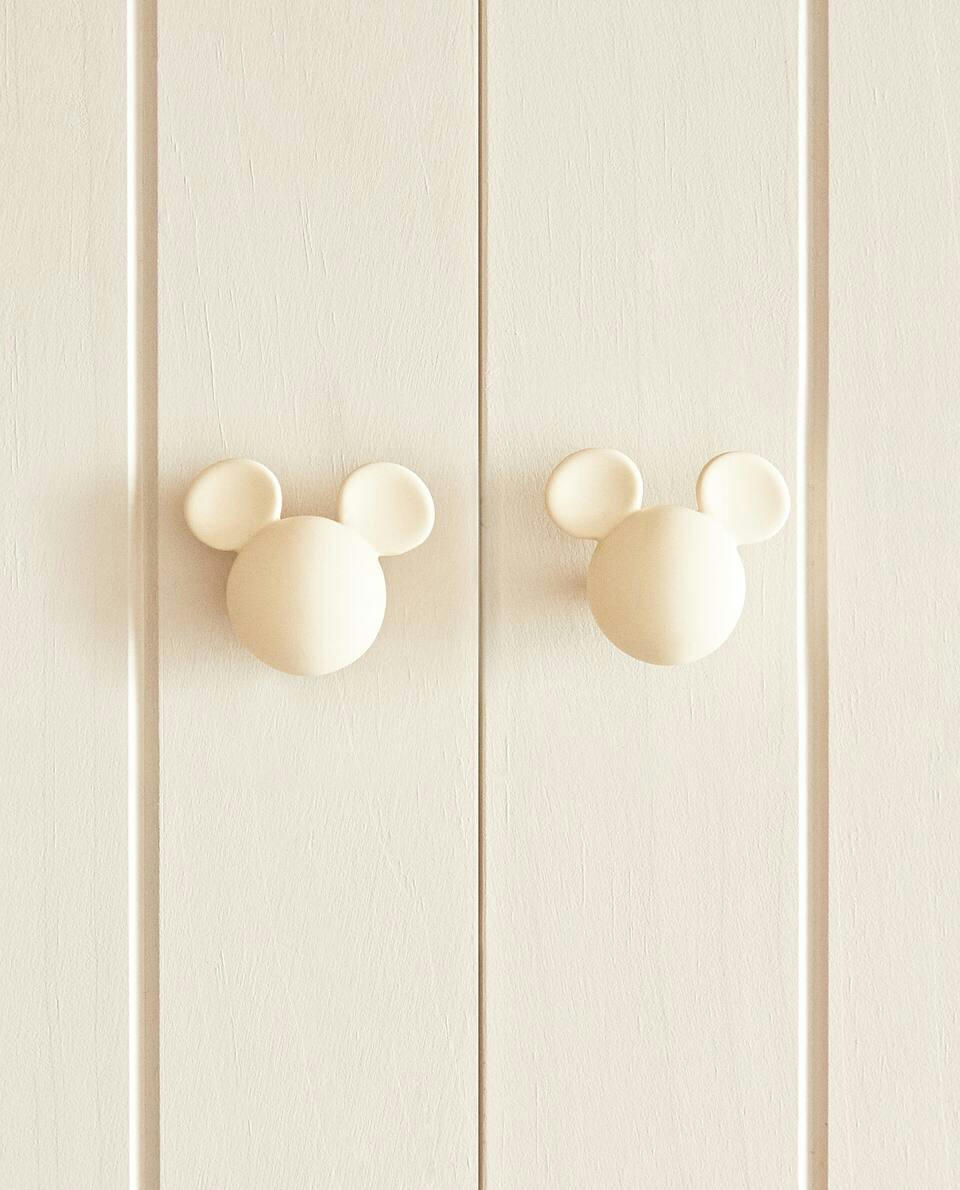 Maçaneta de porta Mickey Mouse Disney (pacote com 2)