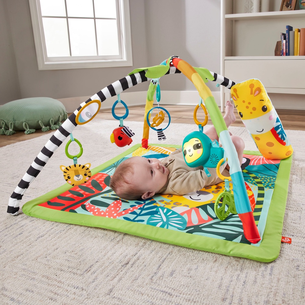 Fisher-Price 3-in-1 Regenwald-Sinnes-Babyspielcenter