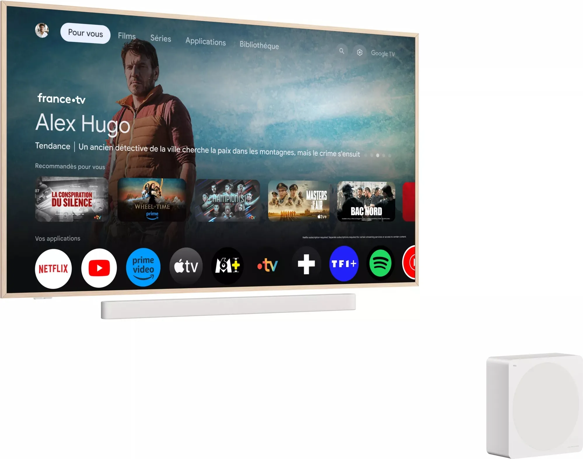 TCL NXTVISION 65A300 Pro Lifestyle TV