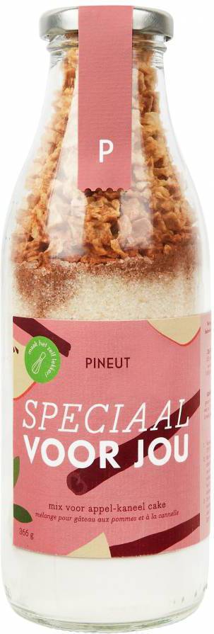 Pineut speciaal voor jou cakemix appel kaneel 366 gr
