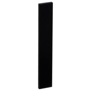 CANDO hoge plint eindstuk zwart 2,3 x 14,3