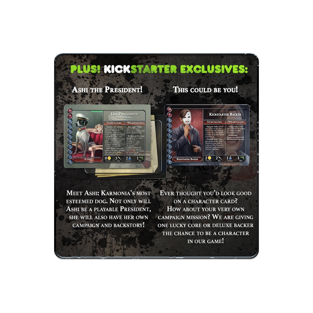 Patriot - President's Deluxe All In Kickstarter