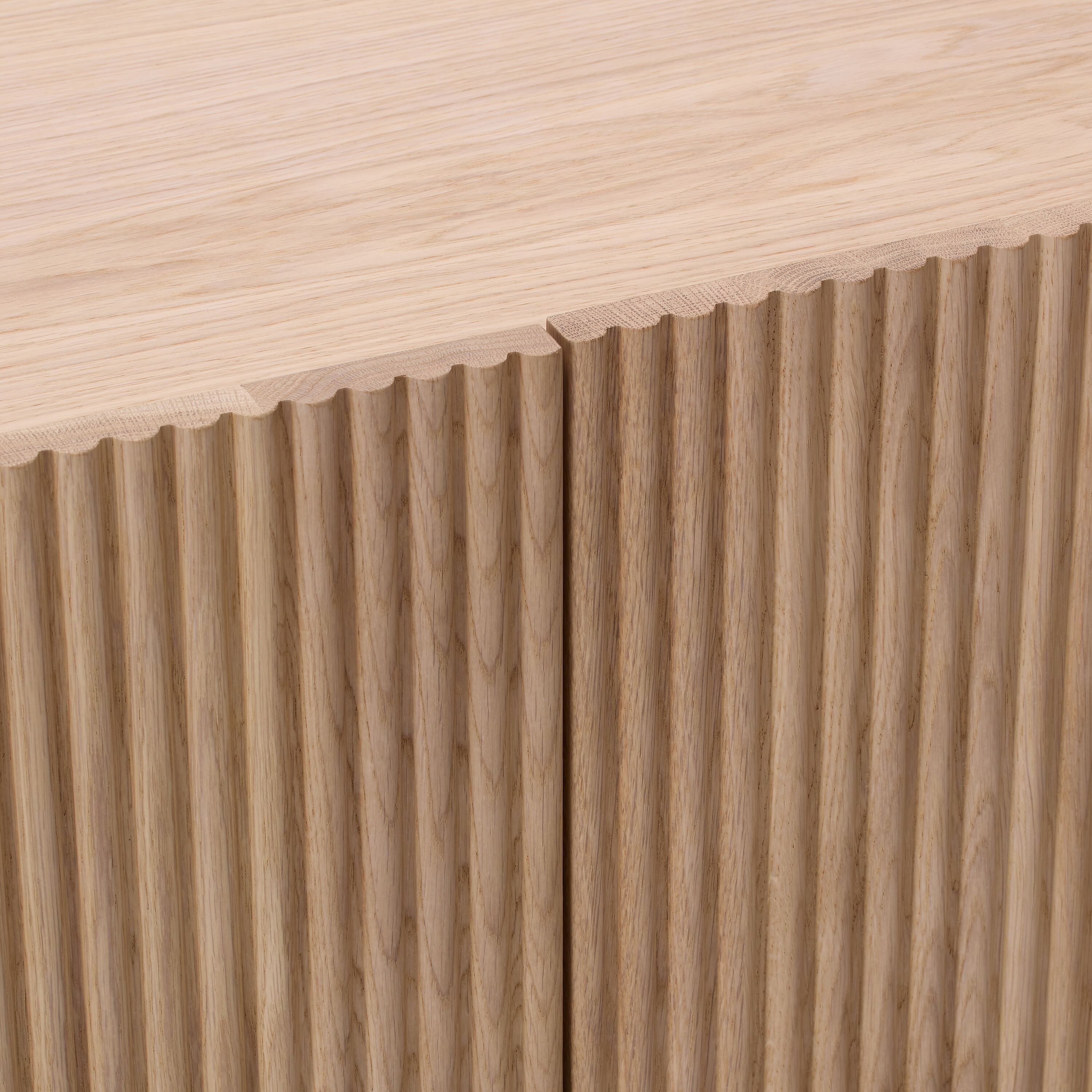 ILVI Sideboard - Natur / B: 180.0 cm x T: 45.0 cm x H: 77.3 cm