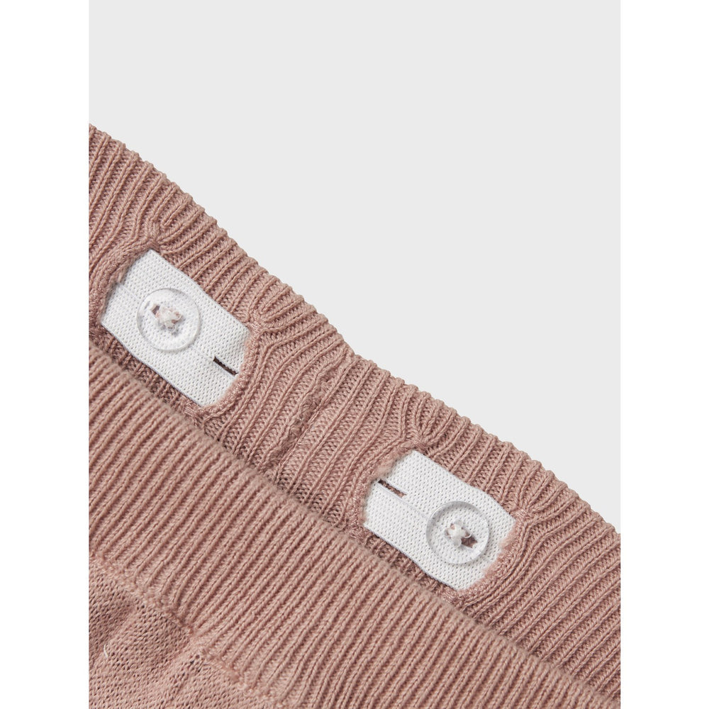 Køb Lil'Atelier Misty Rose Nmflulio Wide Strik Ancle Bukser Lil