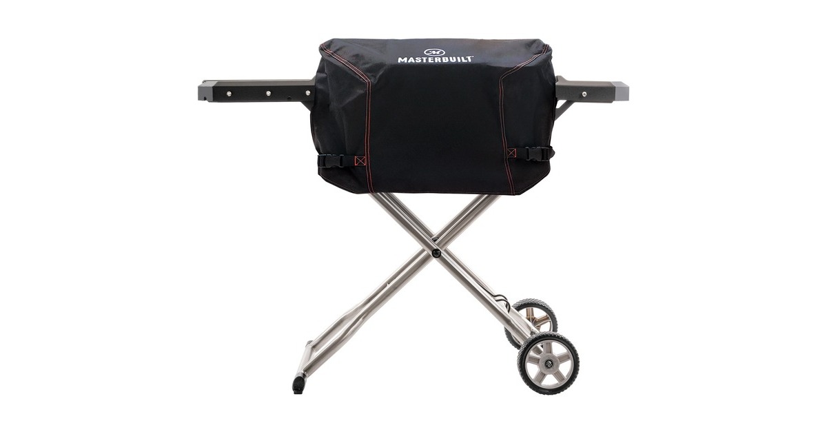MasterbuiltHoes voor draagbare houtskoolbarbecue afdekking  (Zwart)