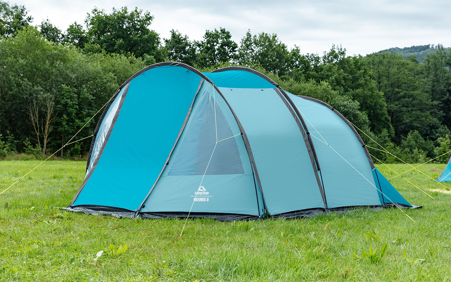 Camptime Uranus 6 Tunnelzelt hellblau für 6 Personen