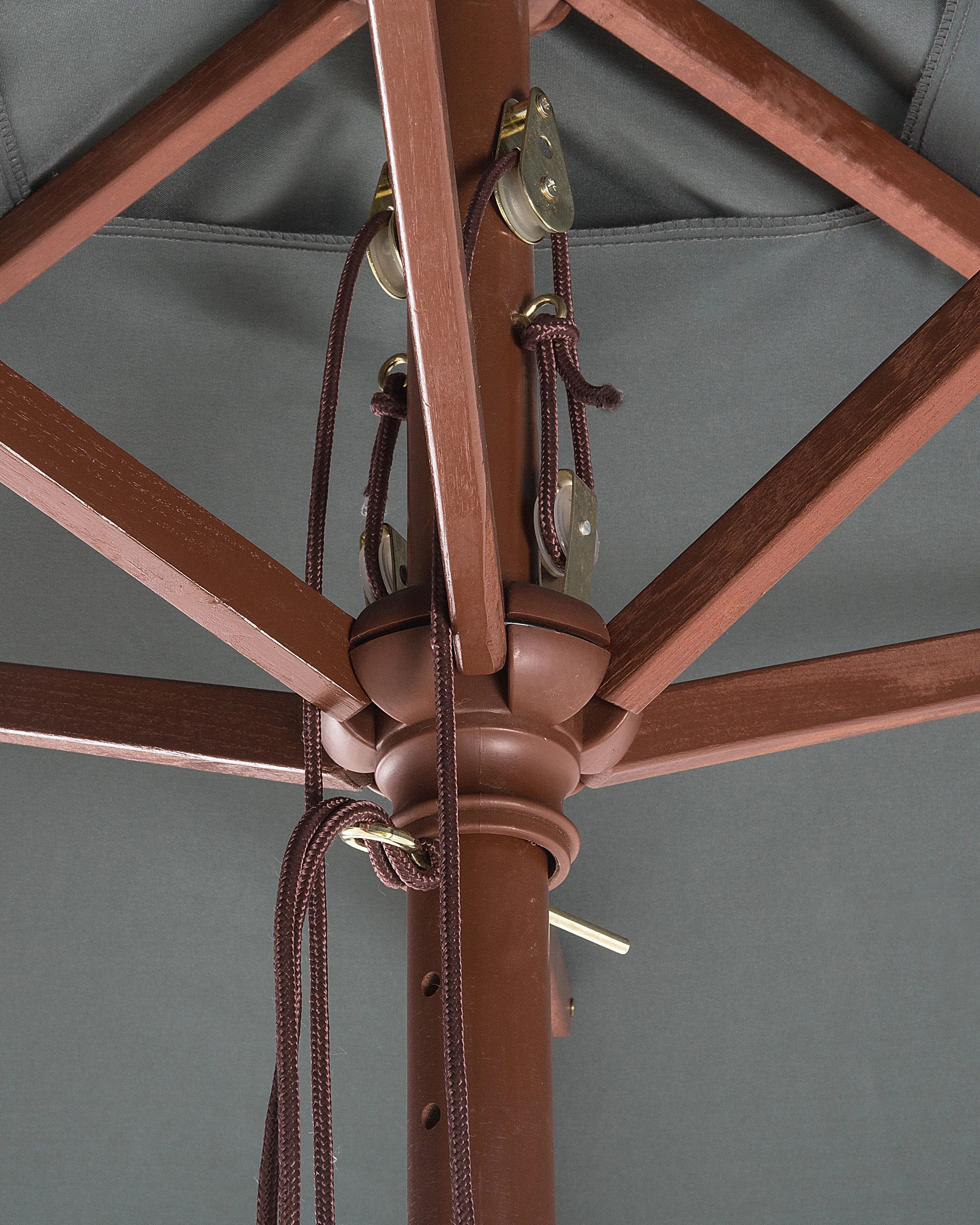Parasol 195 cm FLAMENCO Donkergrijs