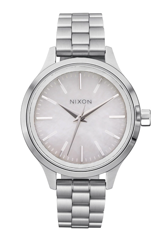 Nixon The Optimist Solar Silver / Mother of Pearl