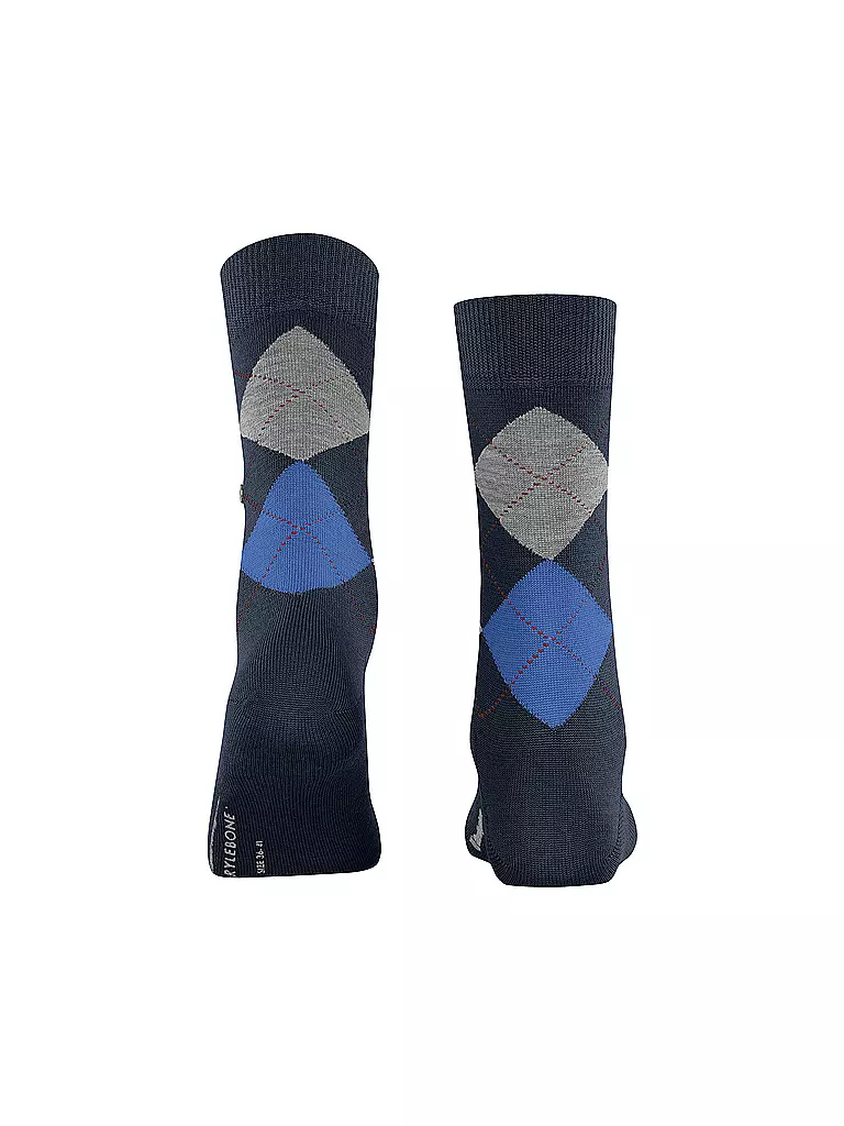 BURLINGTON Damen Socken MARYLEBONE 36-41 marine dunkelblau
