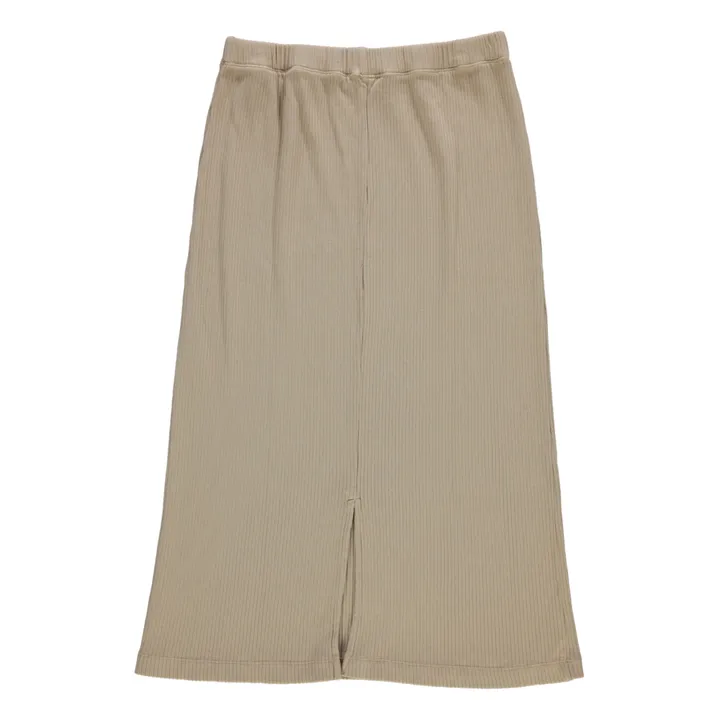 Poudre Organic Jupe Côtelée Sauge - Collection Femme | Vert olive