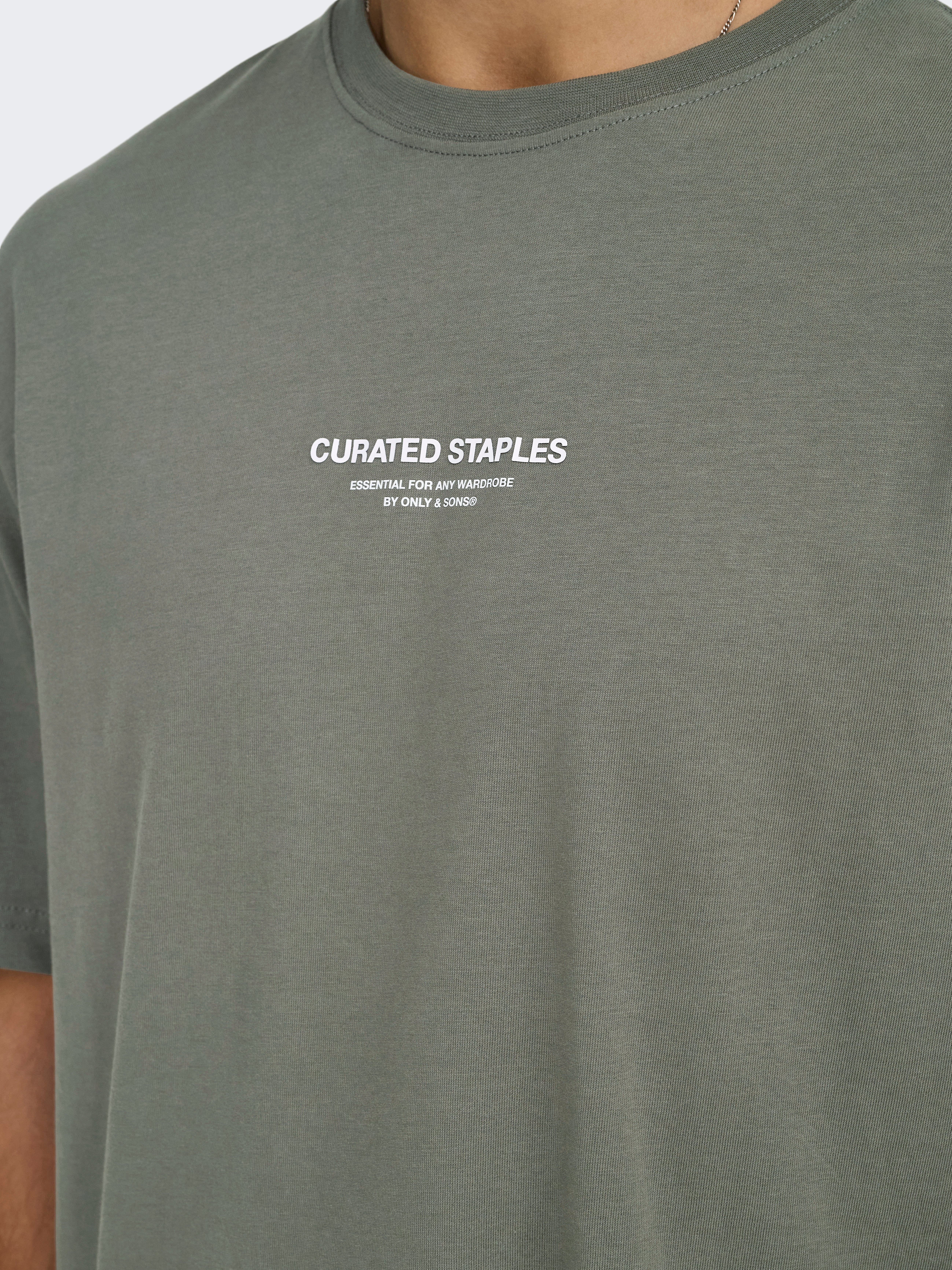 ONSCURATED T-shirt Castor Gray