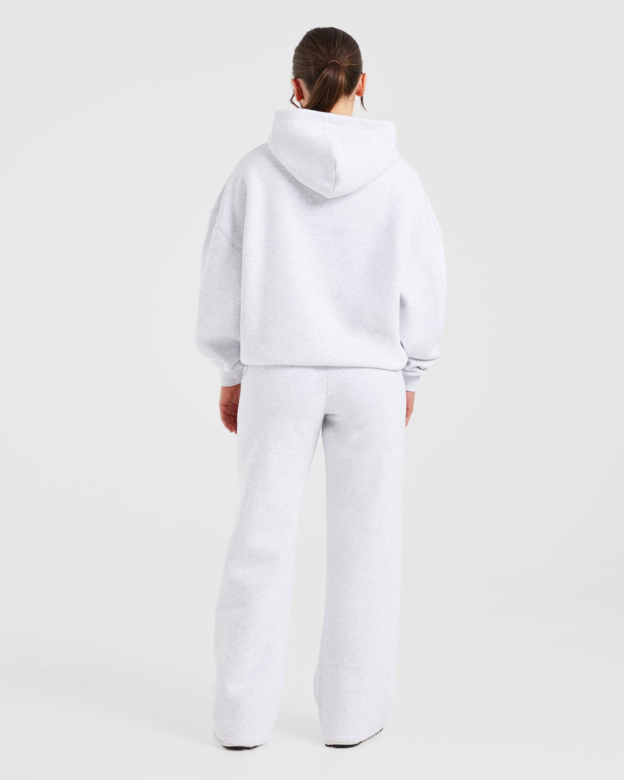 Varsity Embroidered Oversized Straight Leg Joggers