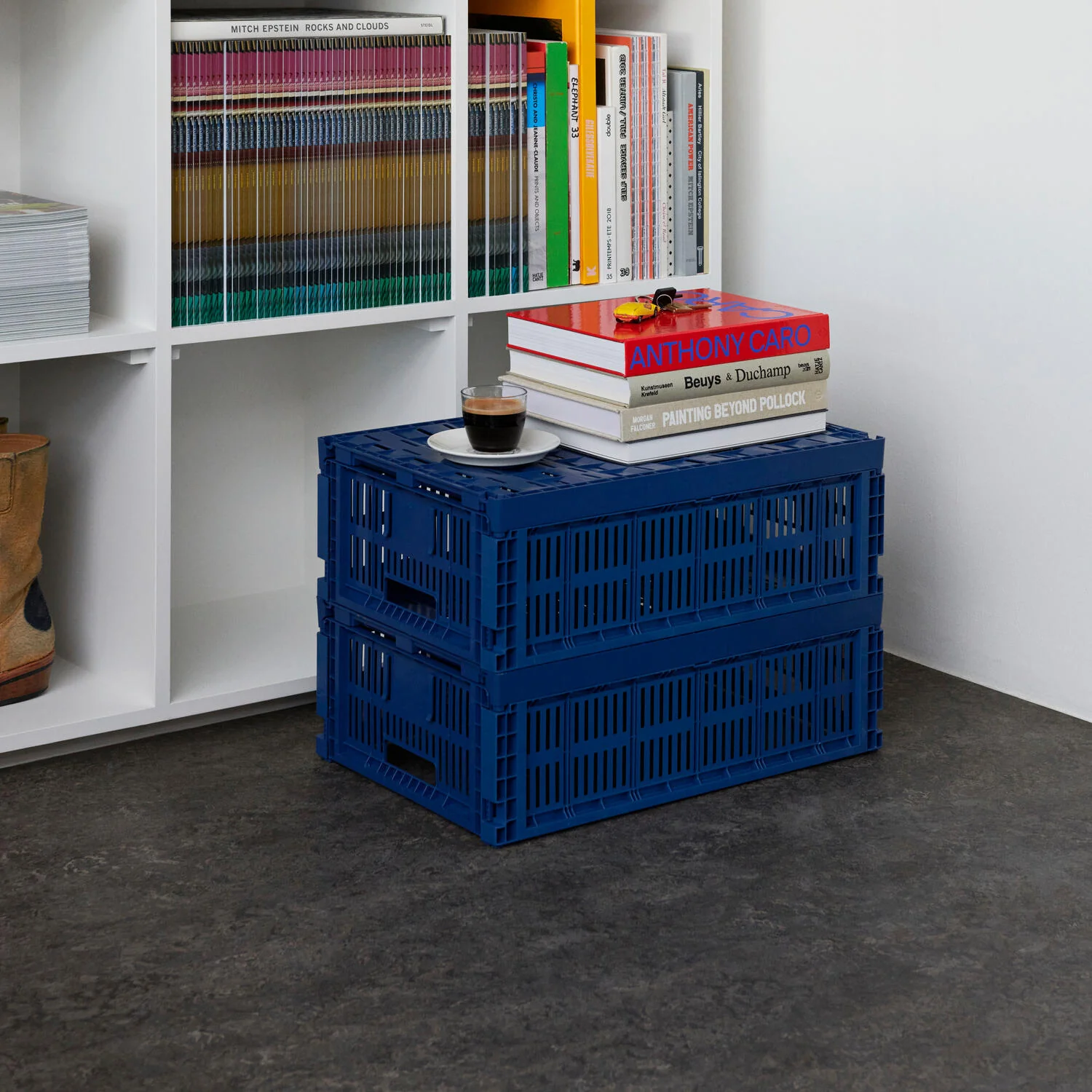 HAY  Colour Crate L kasse - Dark Blue