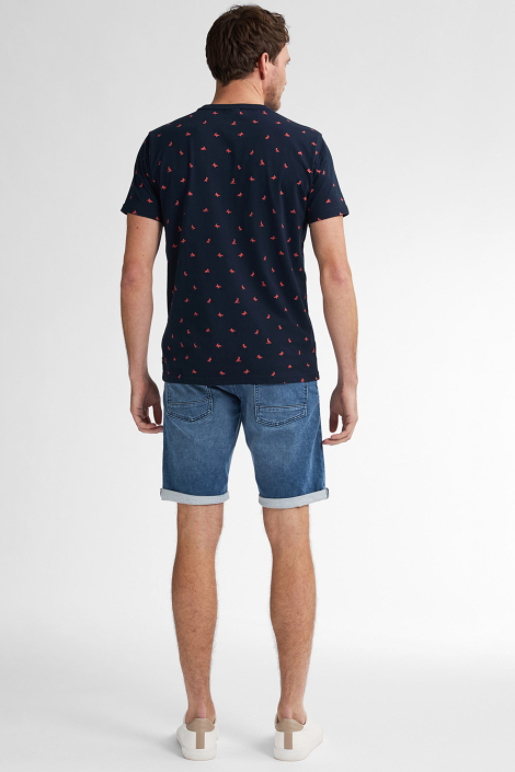 Petrol Industries blauwe heren t-shirt