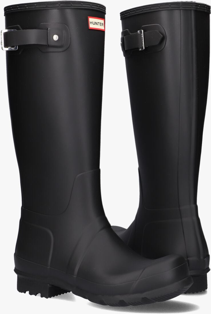 zwarte hunter regenlaarzen mens original tall