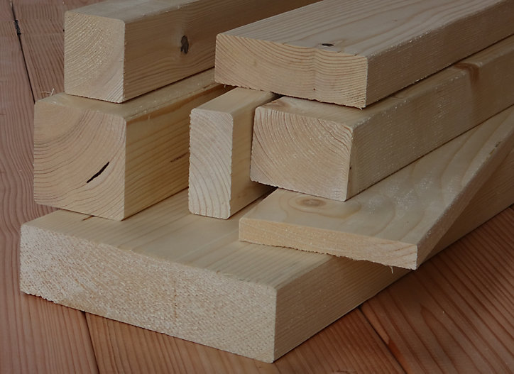 Chevron raboté 89 x 38 mm L.2,4 m bois