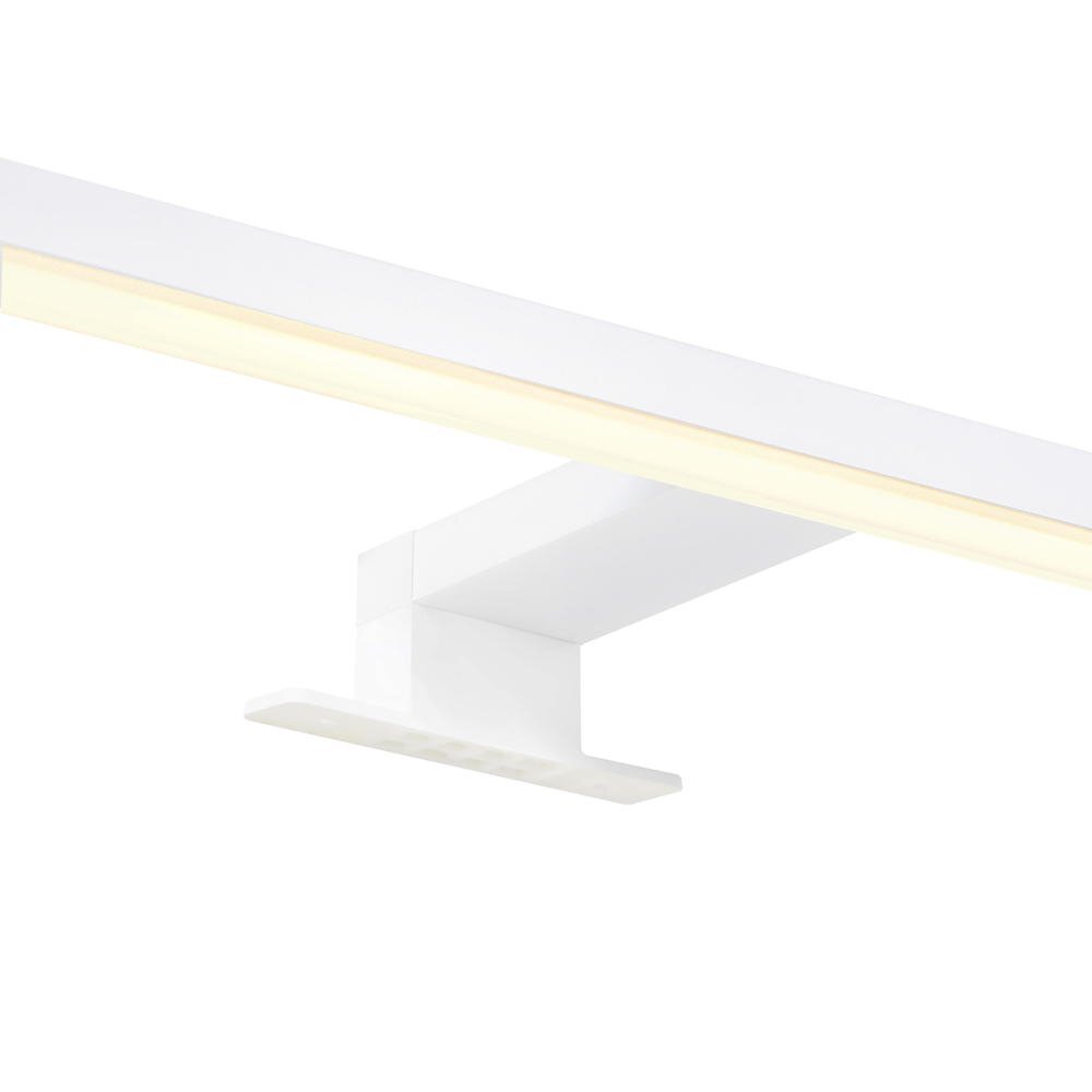 Marlee spiegellamp in wit, 8,9W, 800lm, IP44