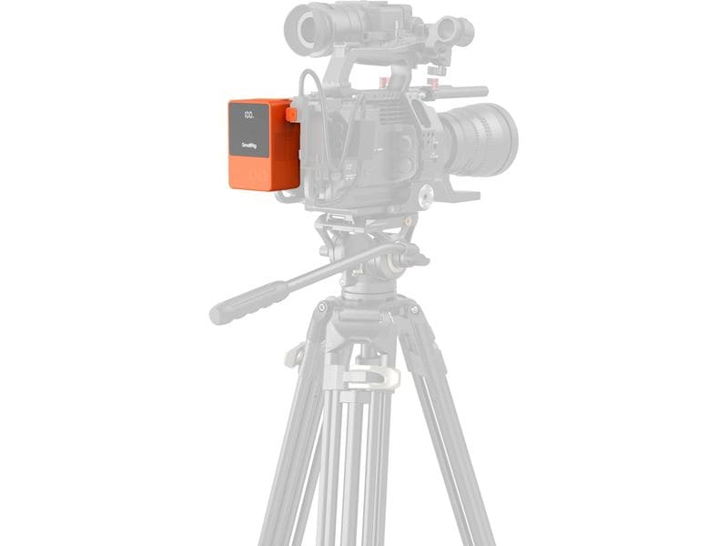Smallrig VB99 Mini V-Mount-Batterie Orange Kompakter und leichter V-Mount-Akku