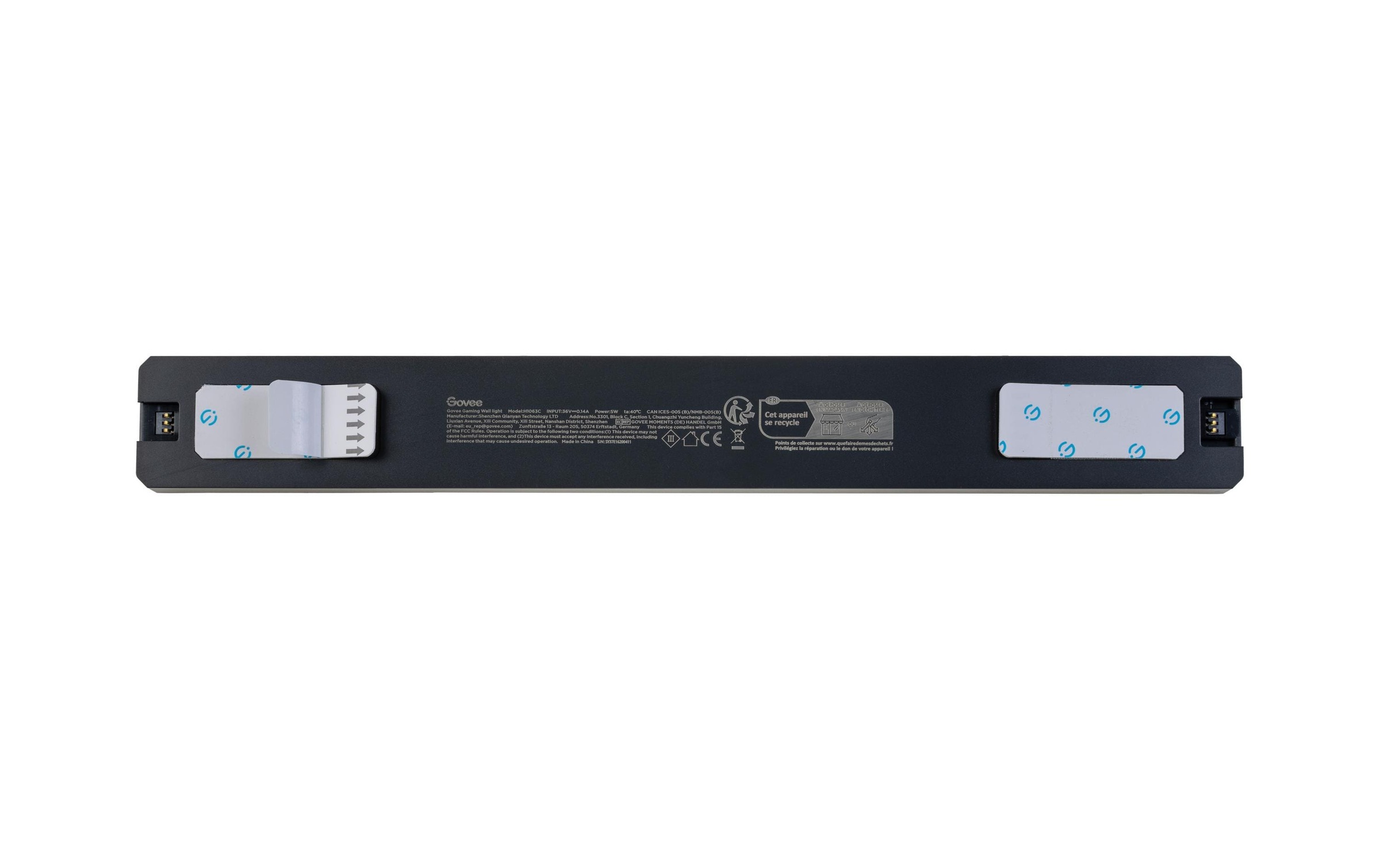 Govee LED Wandleuchte »RGBIC WiFi + BT + Matter« Farbwechsler