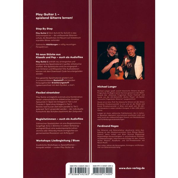 Edition Dux Play Guitar Vol.1