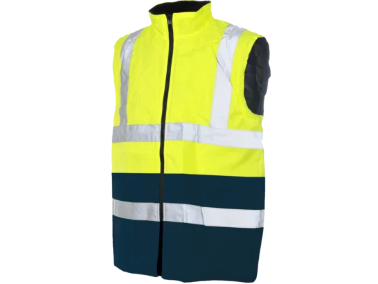 Parka de travail LUMEN 4 en 1 Jaune