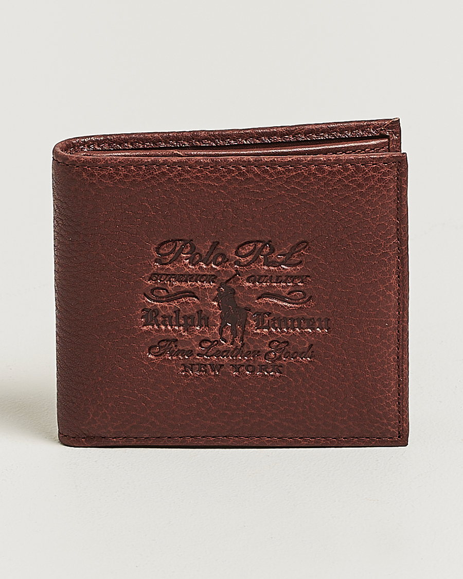 Polo Ralph Lauren Washed Heritage Billfold Wallet British Tan