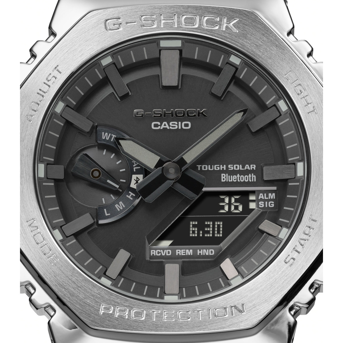 Montre G-SHOCK PREMIUM homme résine bracelet acier